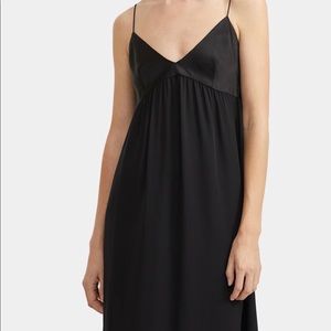 Never Worn Theory Black Silk Dress